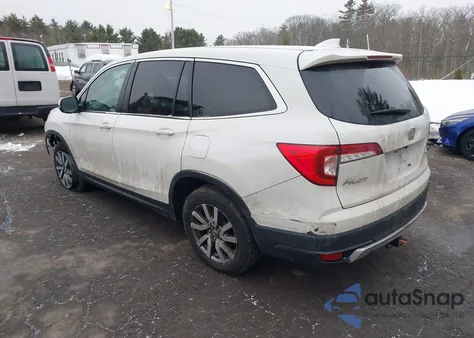 2019 Honda Pilot Ex-L из США, поврежденный, VIN 5FNYF6H49KB042215
